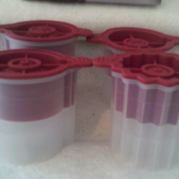 Tovolo Christmas Ornament Ice Molds Set of 4 Tree Snowflake Holiday Gift Drink - Picture 3 of 6